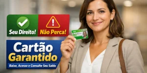 Jornada do Estudante mostrando cartão e app para consultar saldo