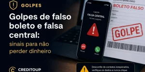 Alerta de golpe de boletos falsos em celular e boleto